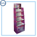 Professional rug display unit display stand cardboard carpet display rack